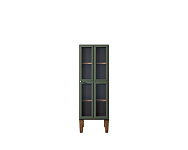 Шкаф-витрина "Andersen" с рифлеными стеклами арт AN14 250_100_Array
